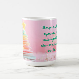 Caneca De Café Torno de Natal Pastel