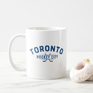 Caneca De Café Toronto Hockey City Blue Logo Mug