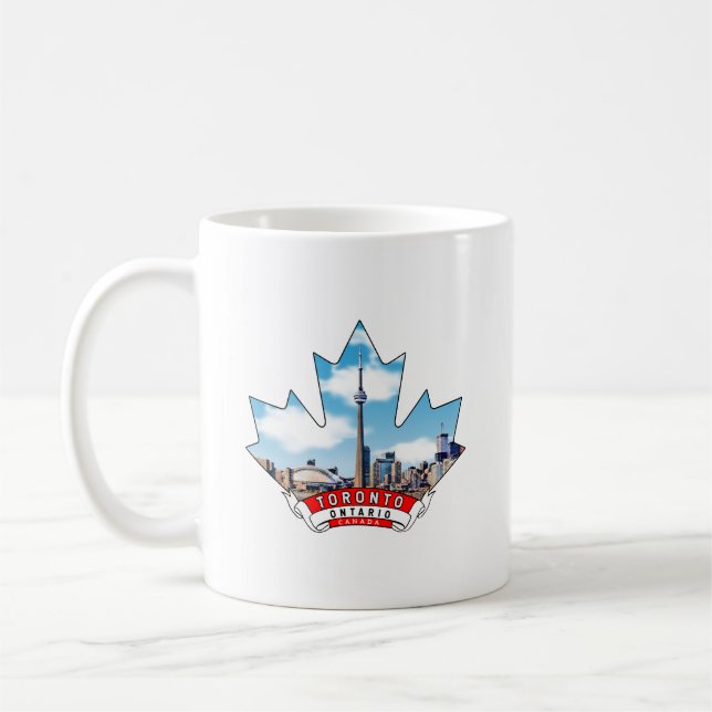 Caneca De Café Toronto, Ontário Canadá (Esquerda)