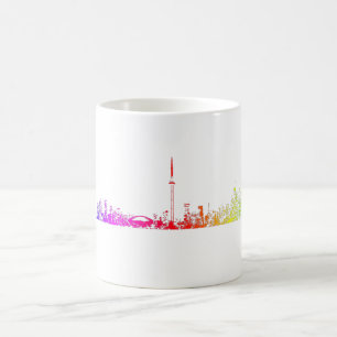 Caneca De Café Toronto Rainbow
