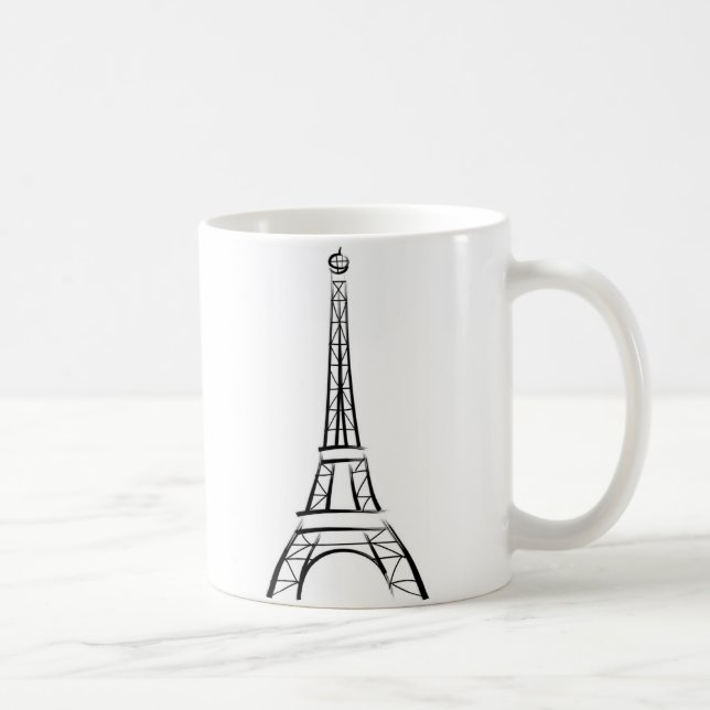 Caneca De Café Torre BrushAVE Eiffel (Direita)