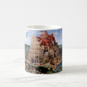 Caneca De Café Torre de Babel, Pieter Bruegel, o Velho, 1563