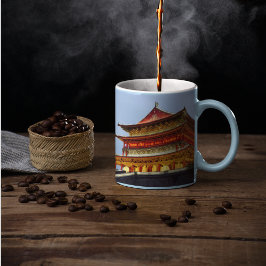 Caneca De Café Torre de tambor de Xi'An