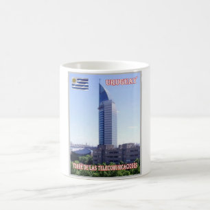 Caneca De Café Torre de telecomunicações - Uruguai -