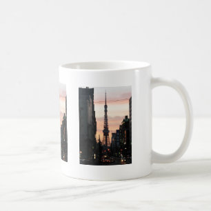 Caneca De Café Torre de Tóquio Sunrise 東 京 タ ワ の 出