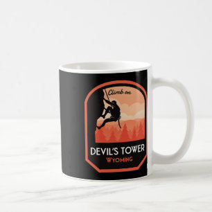 Caneca De Café Torre do Diabo Wyoming Escalada em Rocha 