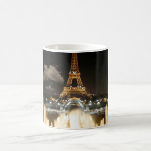 Caneca De Café Torre Eiffel à Noite
