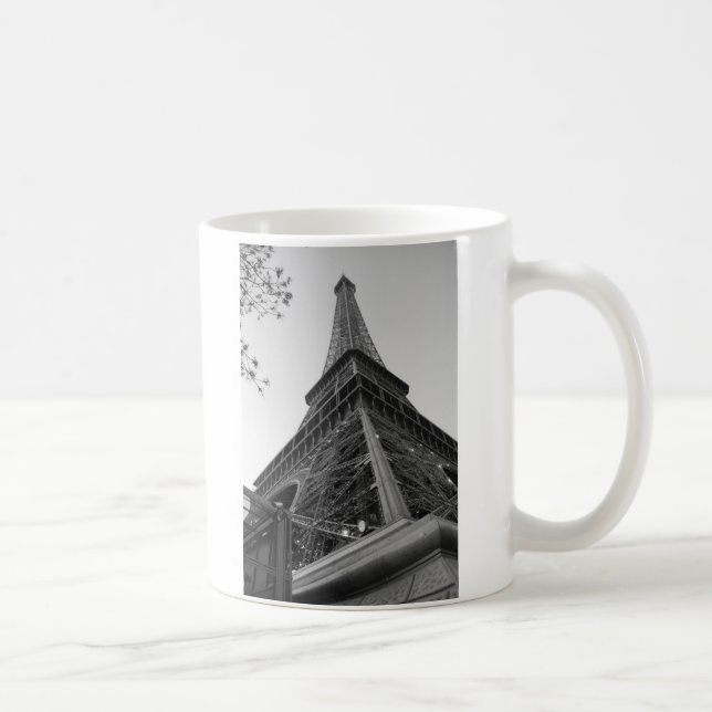 Caneca De Café Torre Eiffel b/w (Direita)