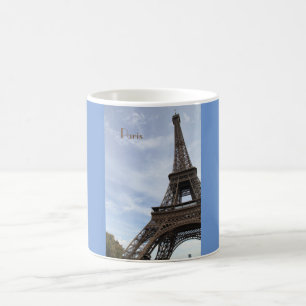 Caneca De Café Torre Eiffel, Paris France, fotografia