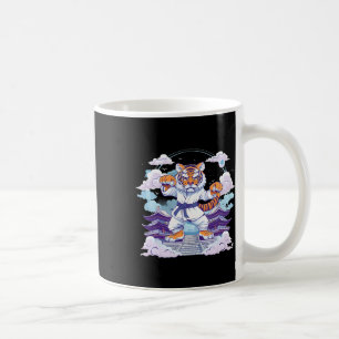 Caneca De Café Torre Pagode do Tigre do Kung Fu Kick de Judo Mma