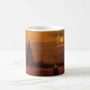Caneca De Café Torre Velha nos Campos por Vincent van Gogh