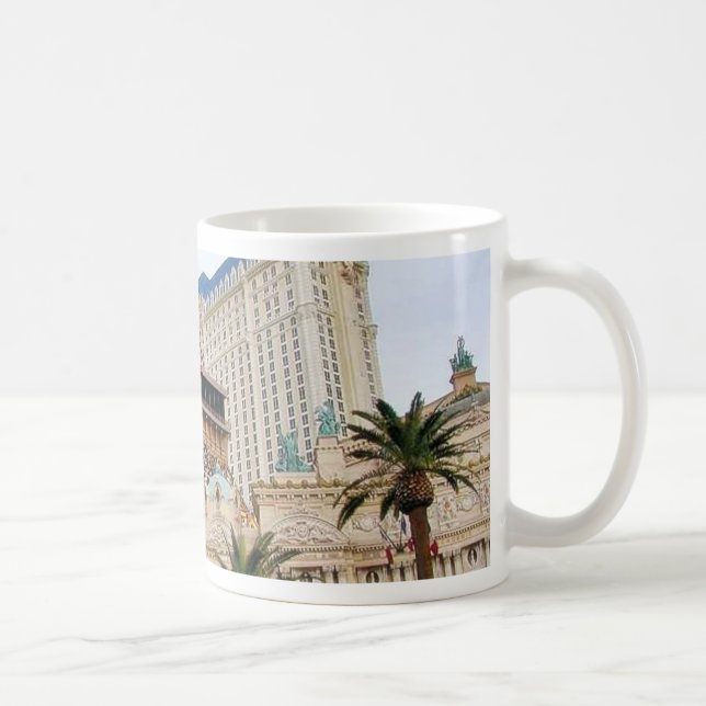 Caneca De Café Torres Eiffel Las Vegas Paris (Direita)