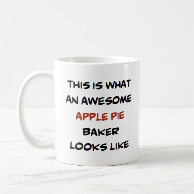 Caneca De Café torta de maçã, incrível (Esquerda)