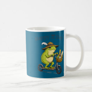 Caneca De Café Torta do dia feliz 3.14 sapo scooter professor de