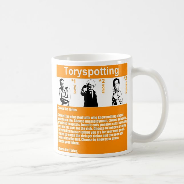 Caneca De Café Toryspotting (Direita)