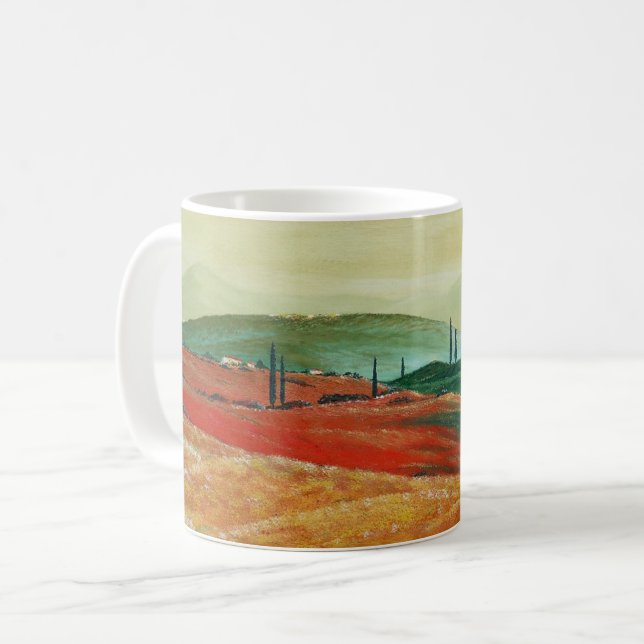 Caneca De Café Toscana (Frente Esquerda)