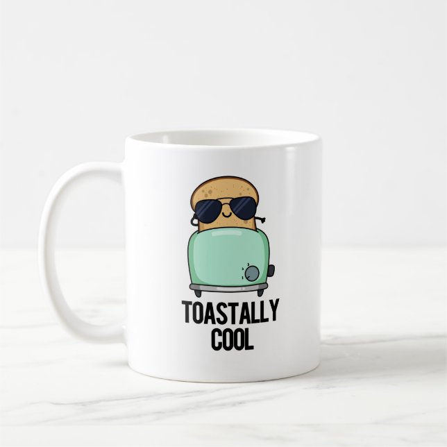 Caneca De Café Tostão Engraçado e Legal Toastão (Esquerda)