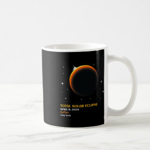 Caneca De Café Total América 04 08 24 Eclipse Solar Total 2024
