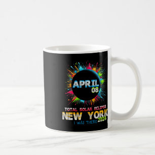 Caneca De Café Total de Eclipse Solar Nova Iorque 2024 Totalit Co