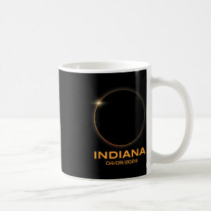 Caneca De Café Total Eclipse Solar 2024 Totality Indiana
