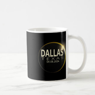 Caneca De Café Total Solar Eclipse Dallas Texas 8 De Abril De 202