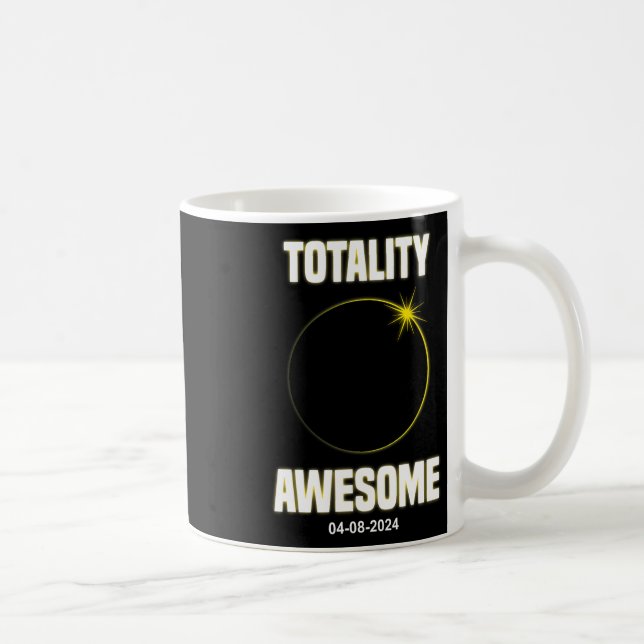 Caneca De Café Totalidade da Camisa Eclipse Total Eclipse Solar I (Direita)
