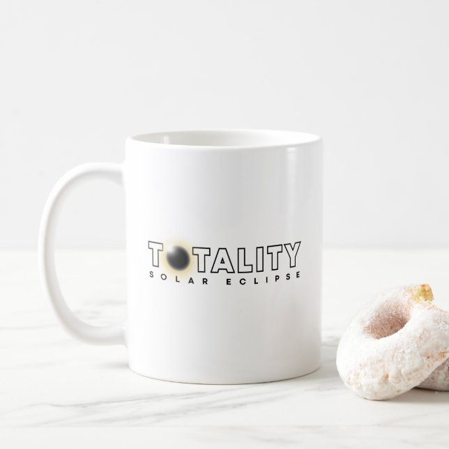 Caneca De Café Totalidade Eclipse | Clássica #11 (Com Donut)