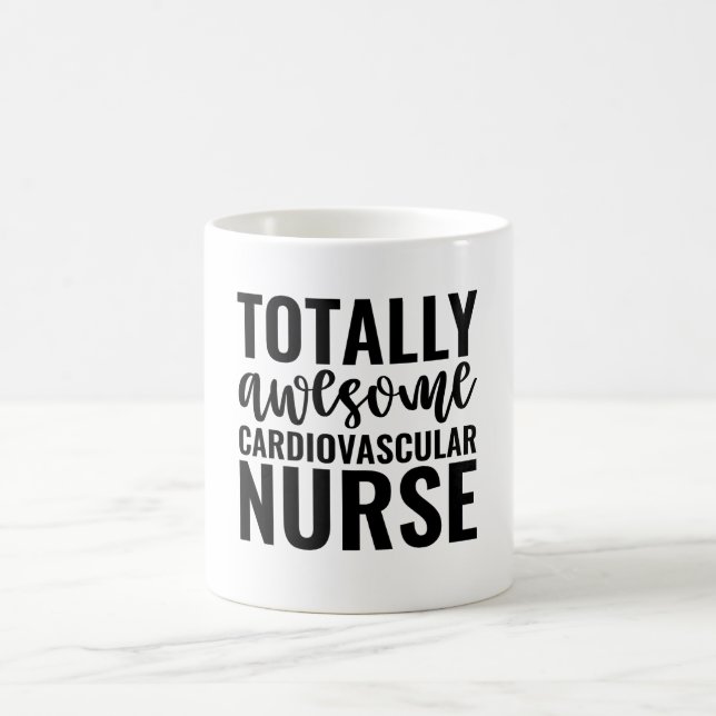 Caneca De Café Totally Awesome Cardiovascular Nurse (Centro)
