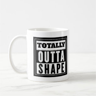Caneca De Café Totalmente fora da forma