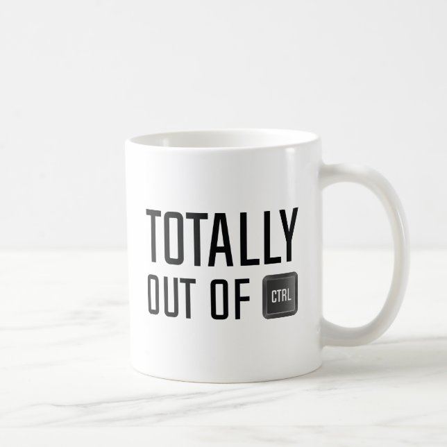 Caneca De Café Totalmente fora de controle (Direita)