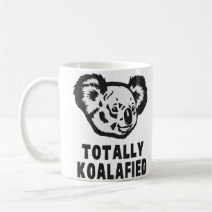 Caneca De Café Totalmente Koalafied Koala