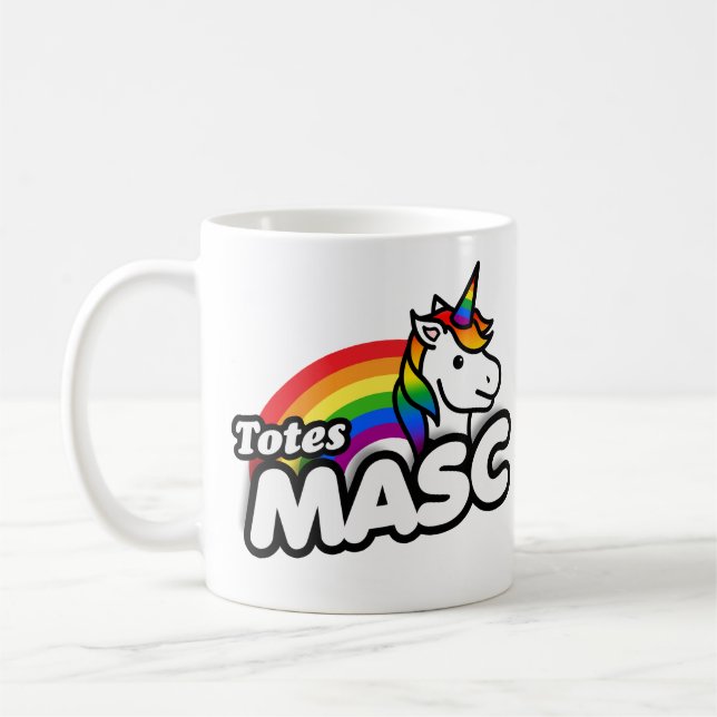 Caneca De Café Totalmente masculino (Esquerda)