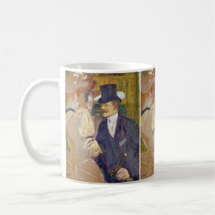 Caneca De Café Toulouse-Lautrec - O Inglês no Rouge