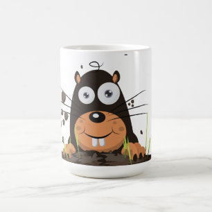 Caneca De Café Toupeira