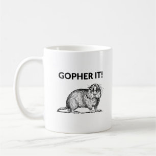 Caneca De Café Toupeira É Engraçado Trocadilho De Topeira