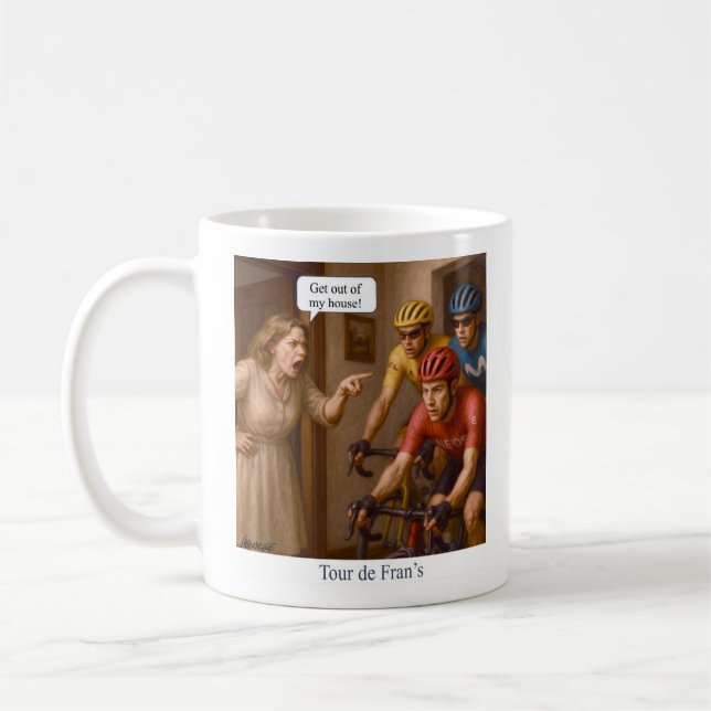 Caneca De Café Tour de Fran’s (Esquerda)