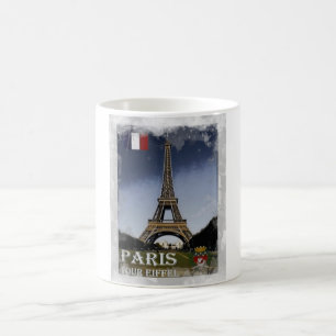 Caneca De Café Tour Eiffel - Pari - França -