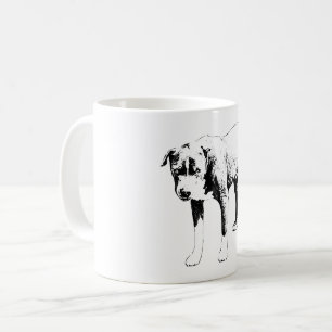 Caneca De Café Touro Feriado, Gaze Estável