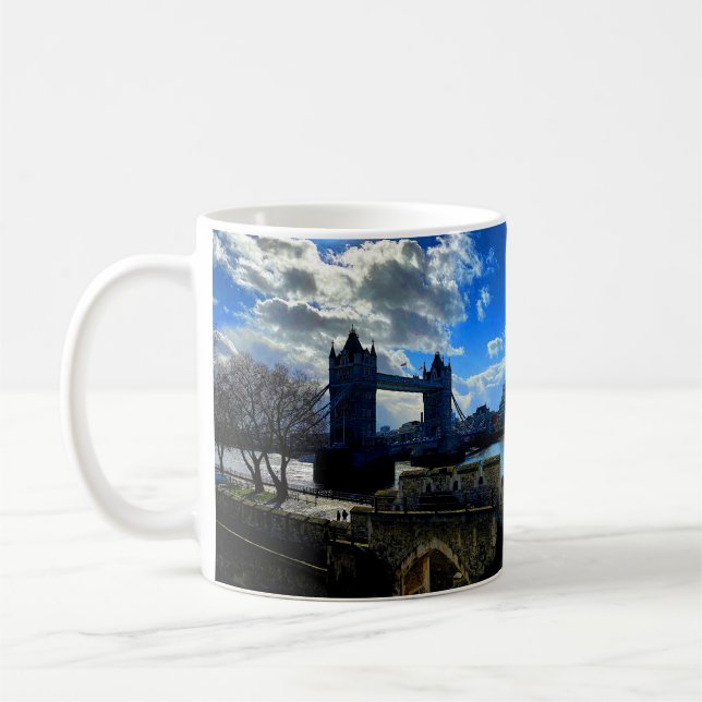 Caneca De Café Tower Bridge, Londres #1 Mug (Esquerda)