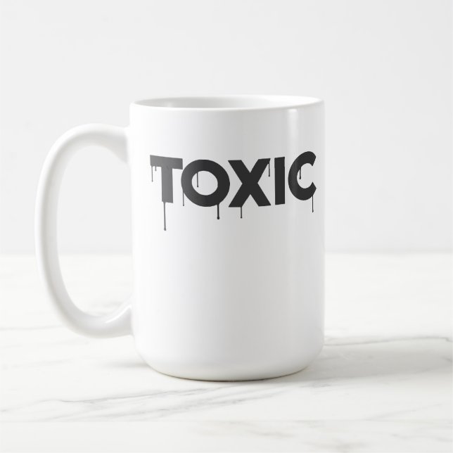 CANECA DE CAFÉ TÓXICO (Esquerda)