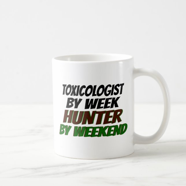 Caneca De Café Toxicólogo Hunter (Direita)