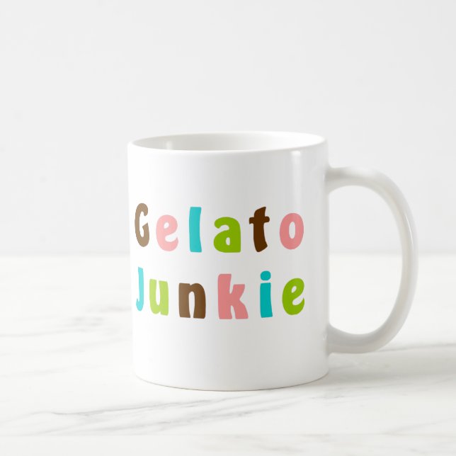 Caneca De Café Toxicómano de Gelato (Direita)