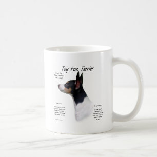 Caneca De Café Toy Fox Terrier History Design