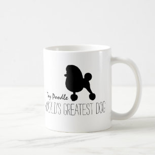 Caneca De Café Toy Poodle Silhouette é o maior personagem de cã