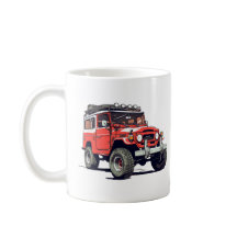 Toyota FJ40 Land Cruiser Mug personalizável