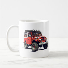 Caneca De Café Toyota FJ40 Land Cruiser Mug personalizável