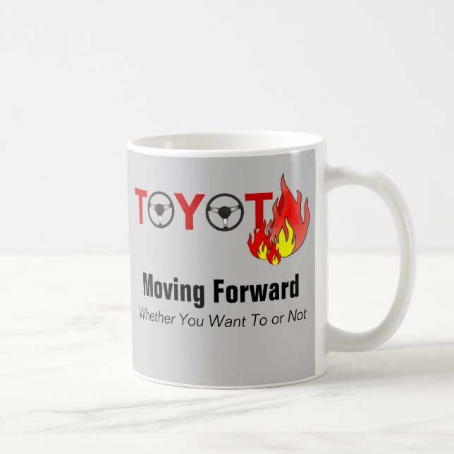 Caneca De Café Toyota: Mover-se para a frente (Direita)