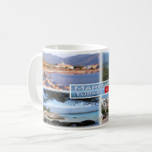 Caneca De Café TR Marmaris - Icmeler Beach - Oludeniz Blue Lagoon