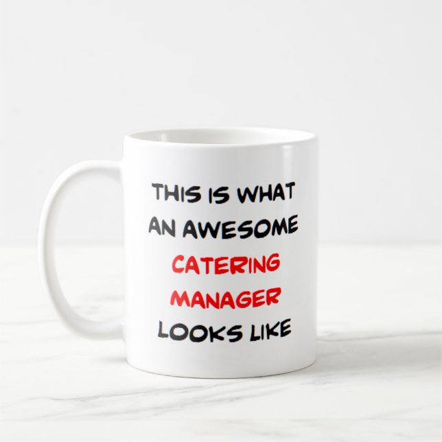 Caneca De Café trabalhador da cafeteria, incrível (Esquerda)