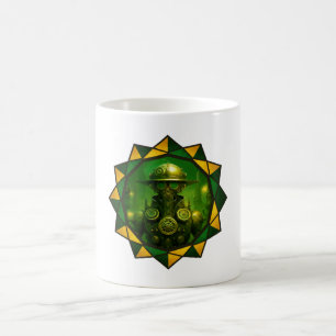 Caneca De Café Trabalhador da Construção Steampunk